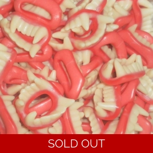 Vidal Gummy Dracula Teeth Novelty Party Sweets